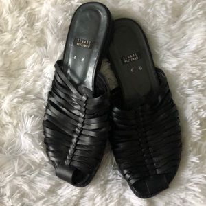 STUART WEITZMAN Woven Flat Sandal